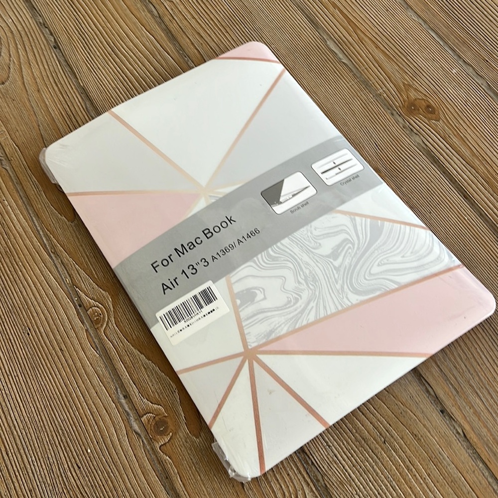 Brand new in plastic iPad case. Pink and gray..